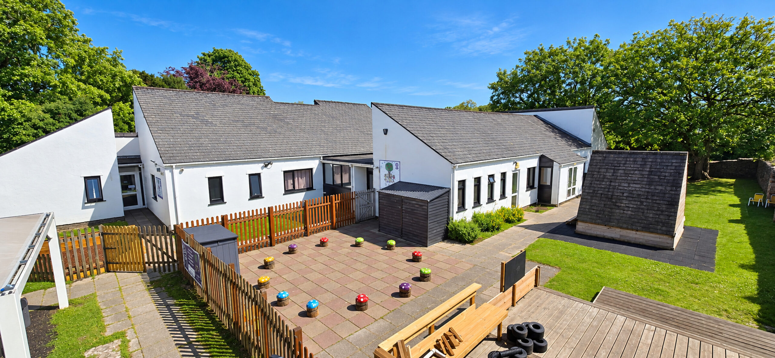Exterior of St Aubin Cowbridge Nursery